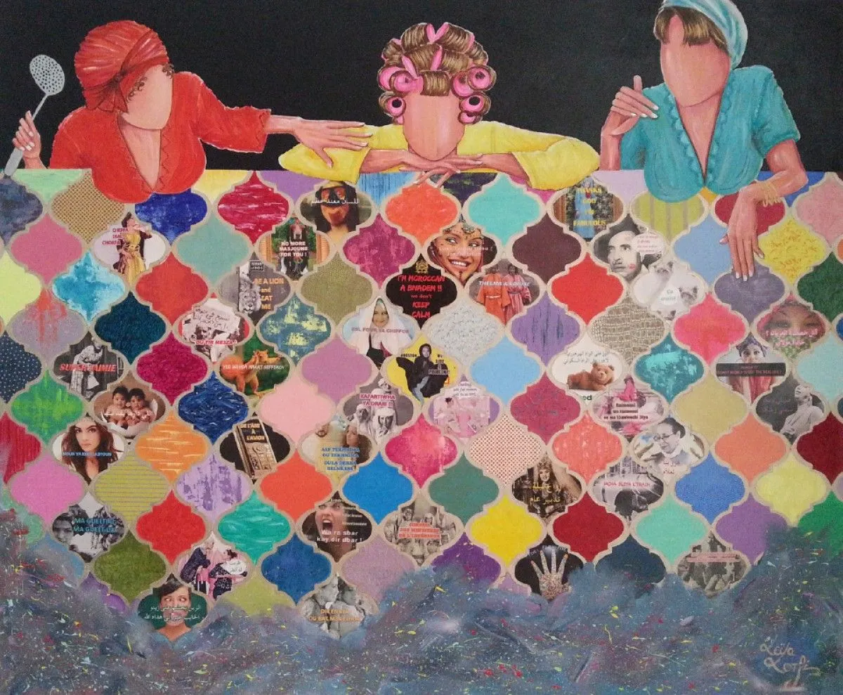 STAH NEWS, œuvre de LEÏLA LOTFI
