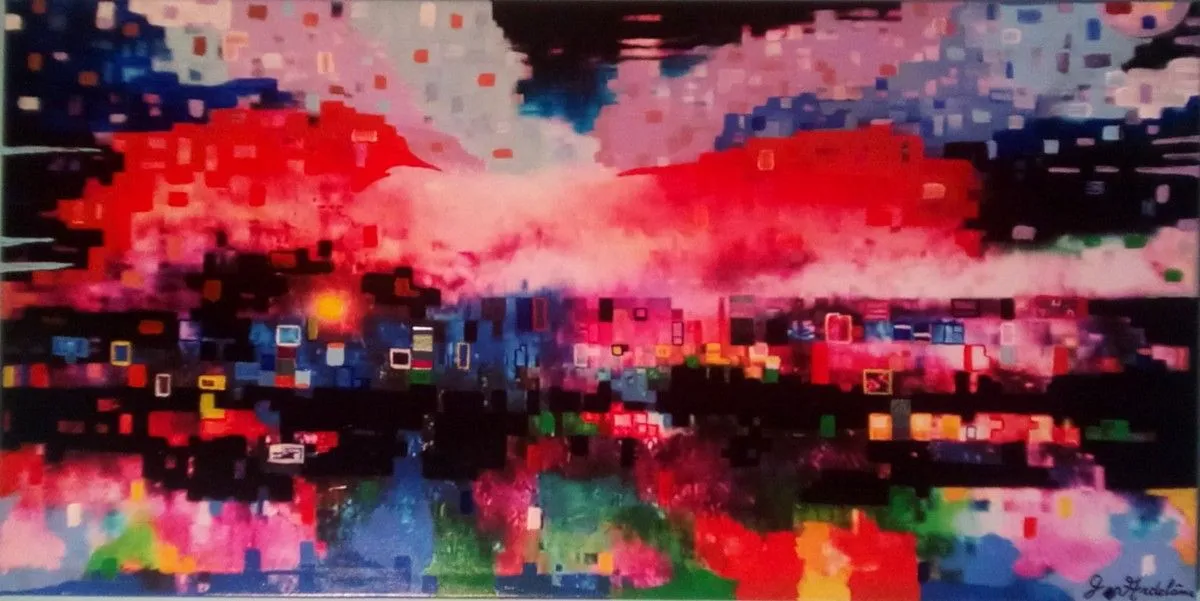 Luminaissante, artwork by Gilles Ardelâme