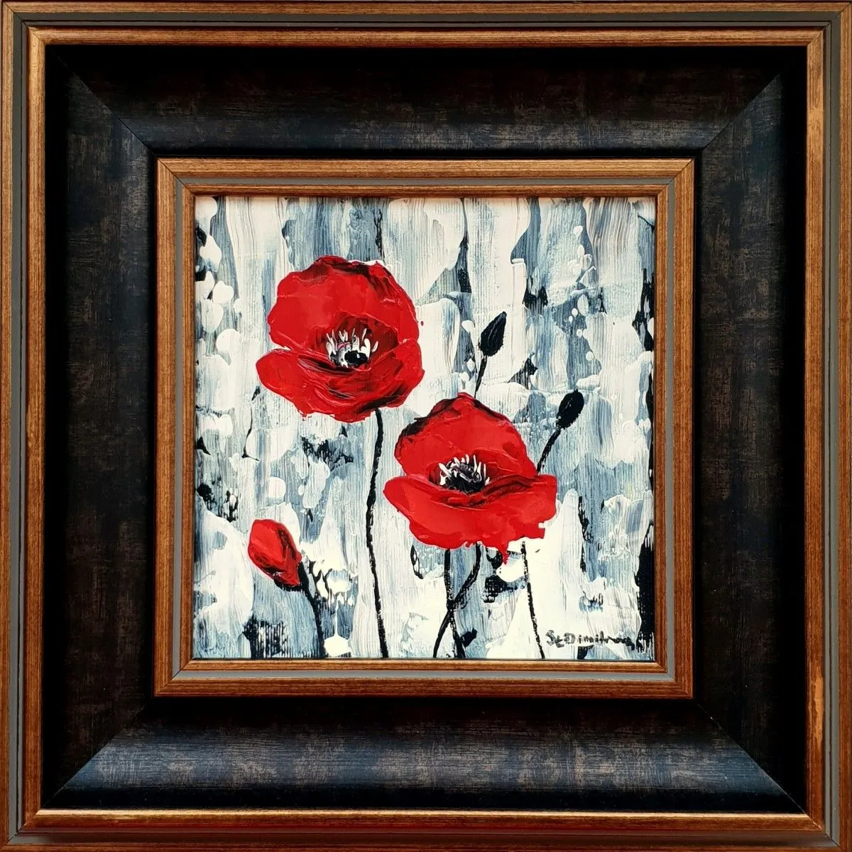 Poppies 8, œuvre de Stanislava Dimitrova