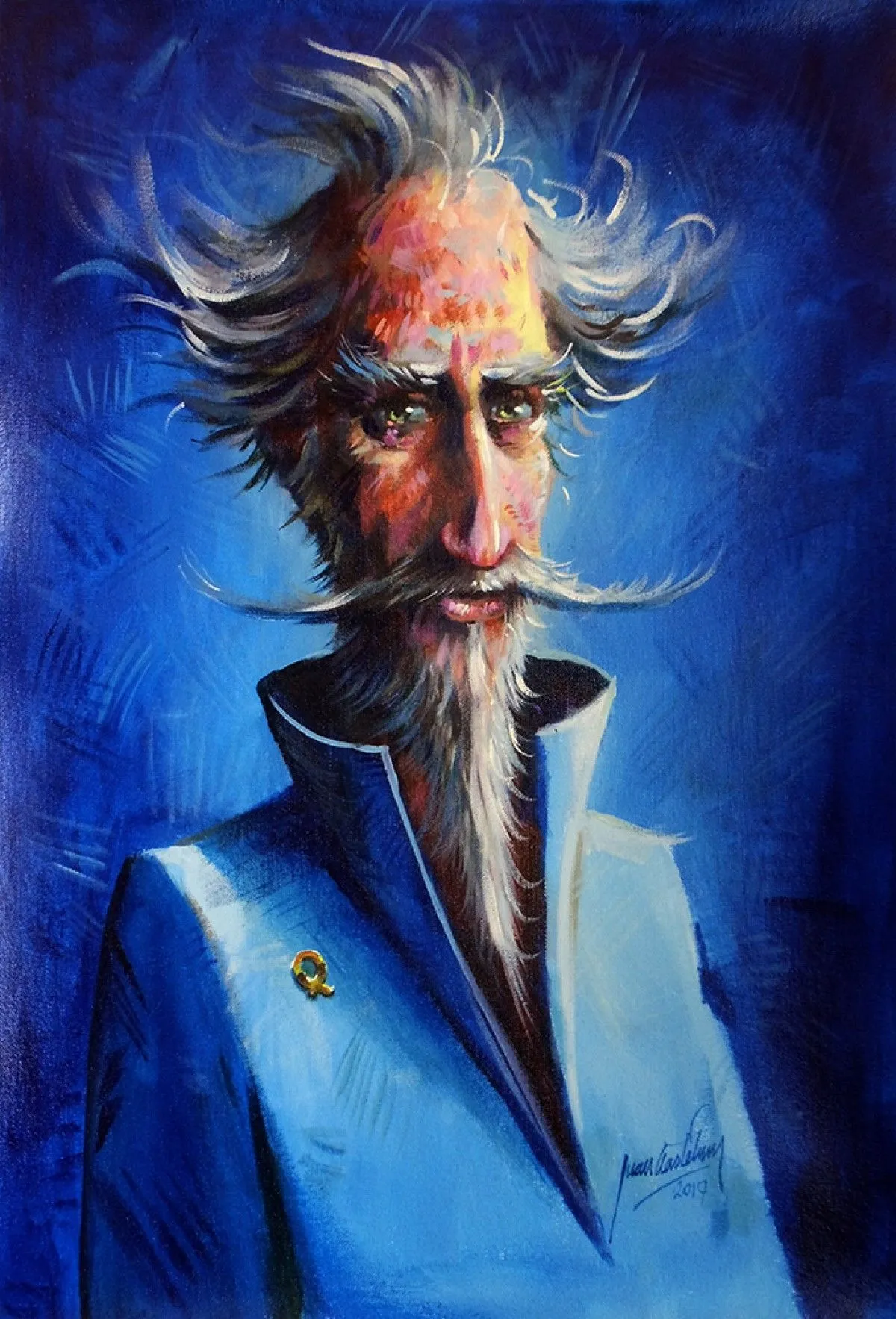 The Pin of Don Quijote, œuvre de Juan Gastelum
