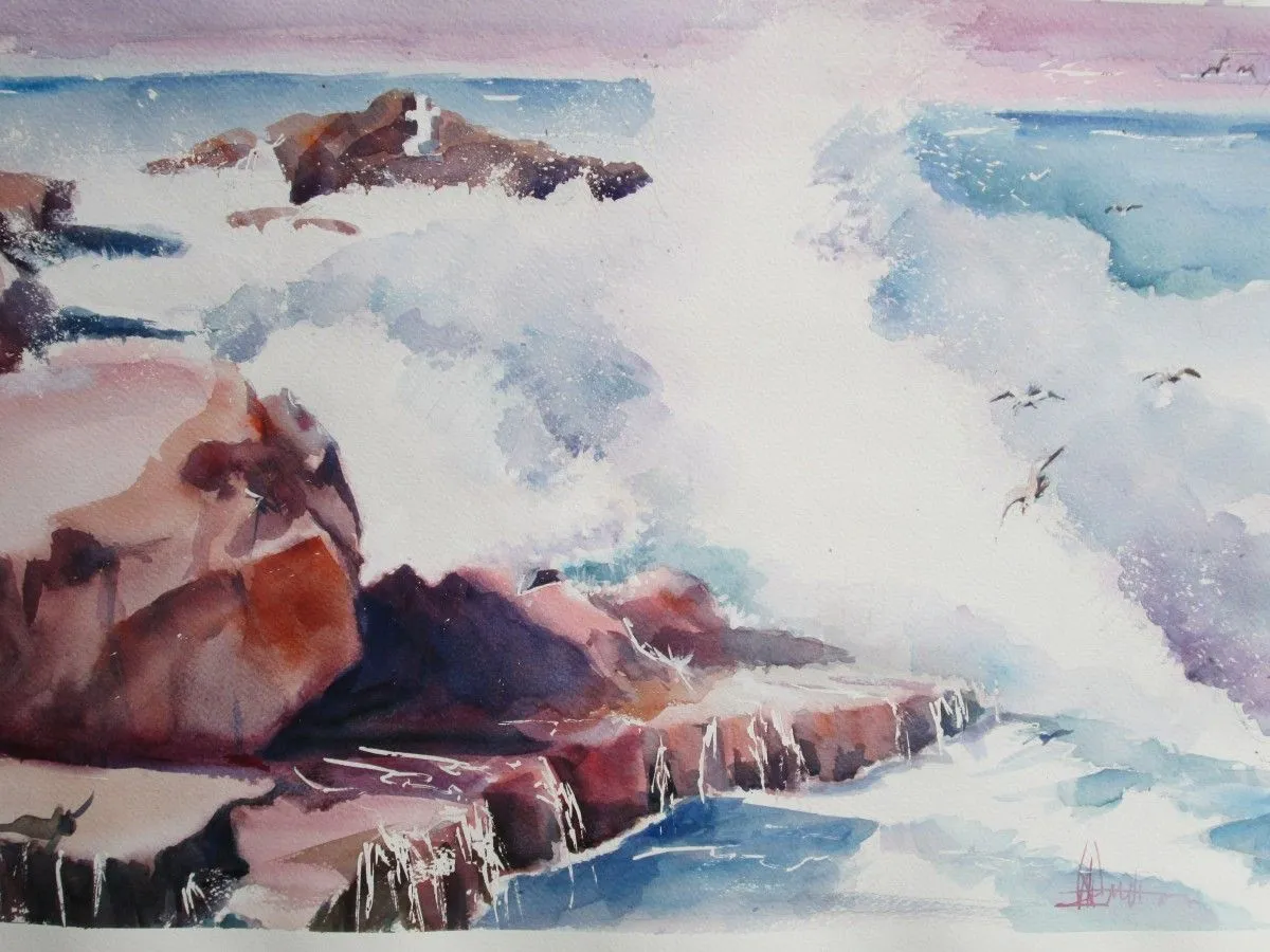 The wave, œuvre de Radu Dumitrescu