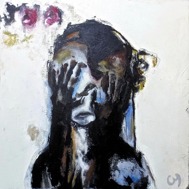 Veuve noire, œuvre de Christyne Proulx