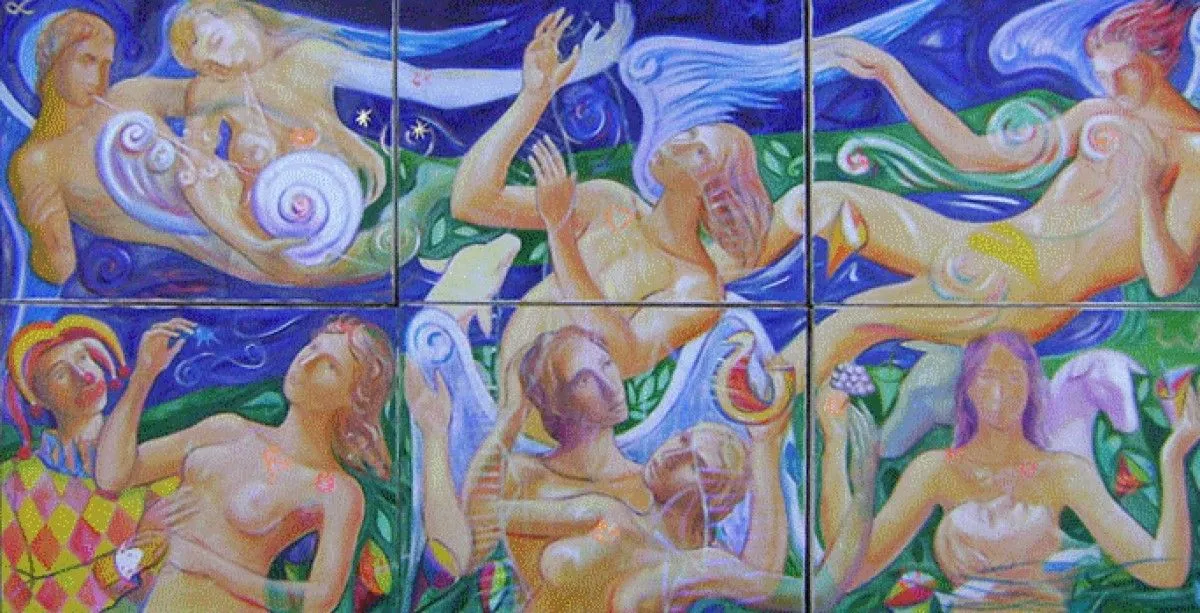 The world´s creation., artwork by Sérgio Prata