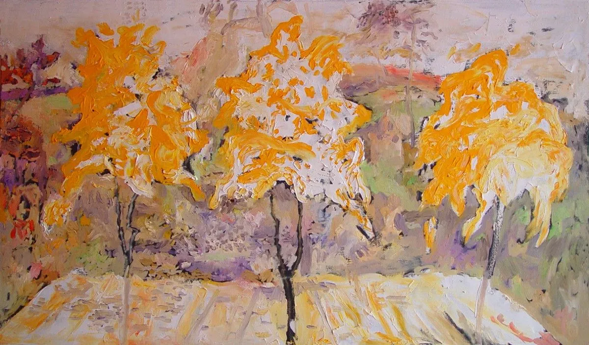 The three trees - outside, œuvre de Dragos Botezat