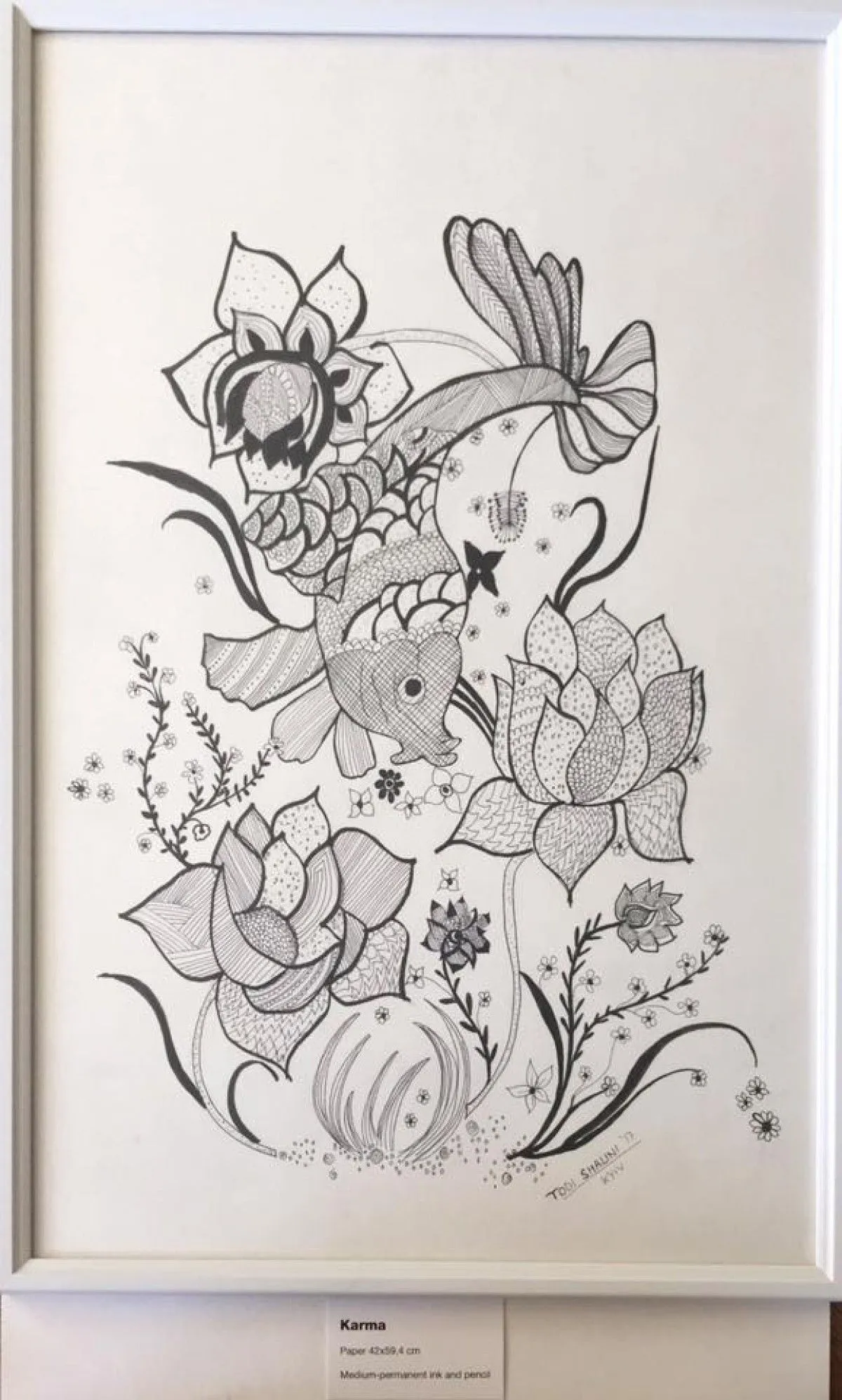 Karma, artwork by Shalini Todi
