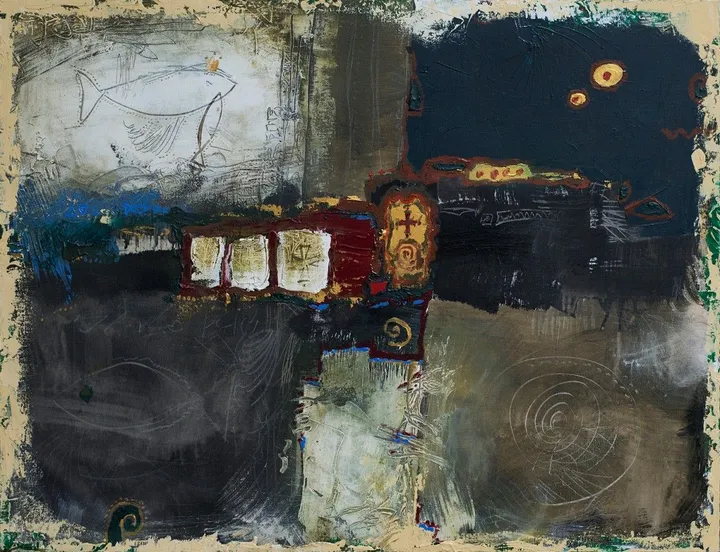 "jvari" 2, artwork by Iliko Popkhadze