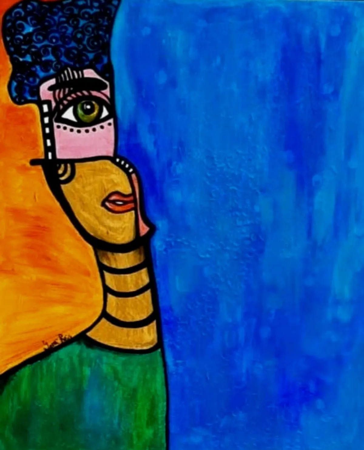 "Através", artwork by Gersi Reis