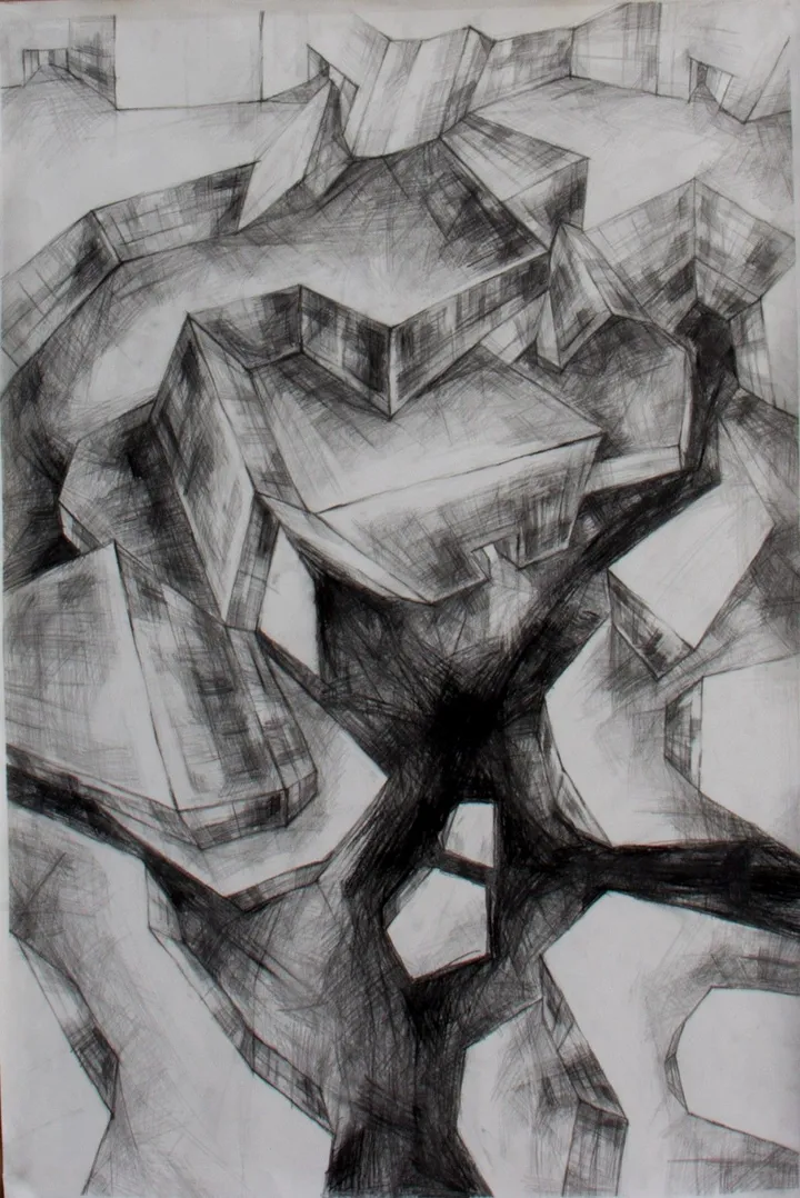 City rhytm, œuvre de Marija Milinkovic