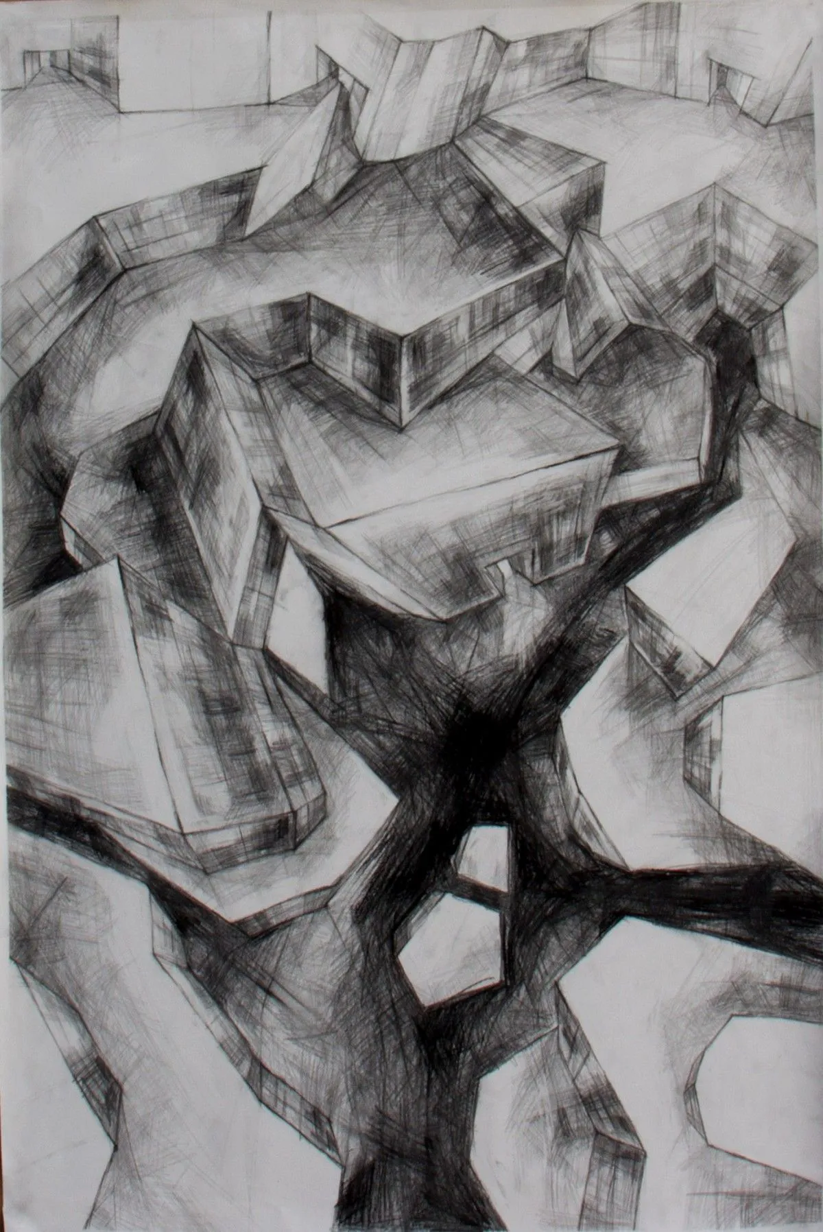 City rhytm, œuvre de Marija Milinkovic