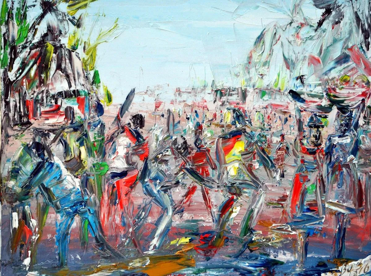 Local fighters, œuvre de Akpan Usoroh
