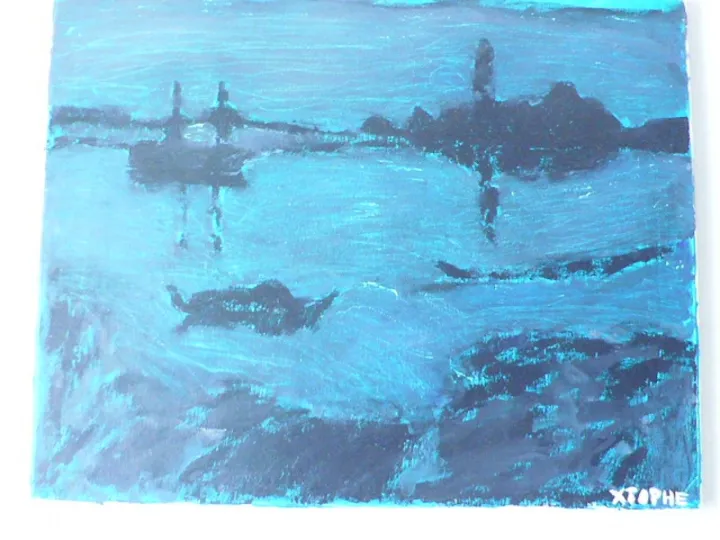 scene maritime, artwork by Christophe Constant