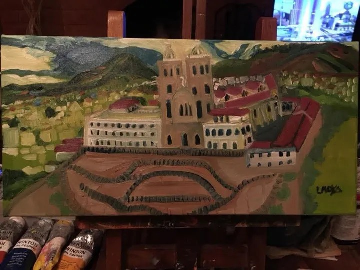 Cuenca , Ecuador, artwork by Ligia Moya