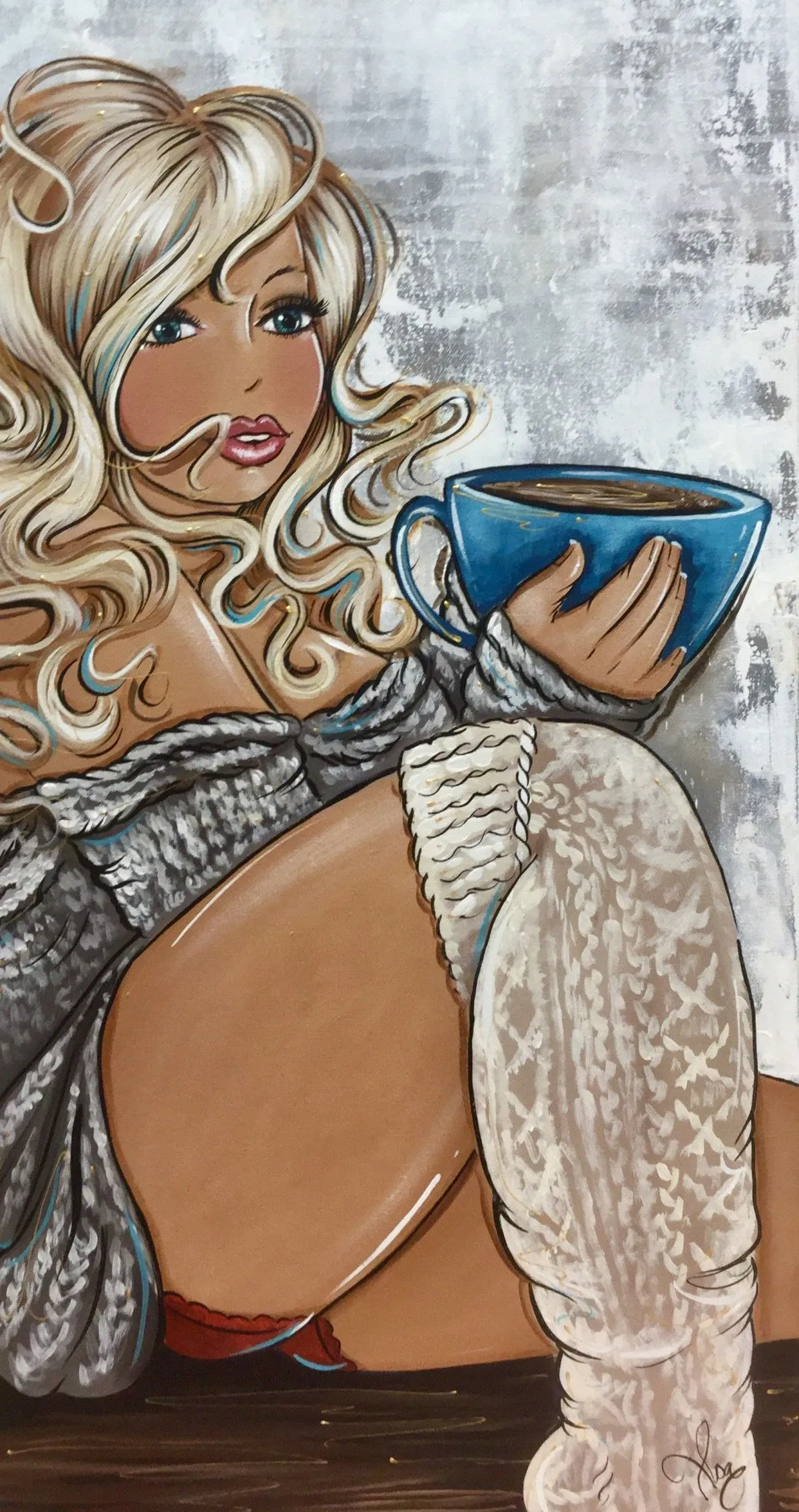 Un lait un sucre, œuvre de Isabelle Desrochers