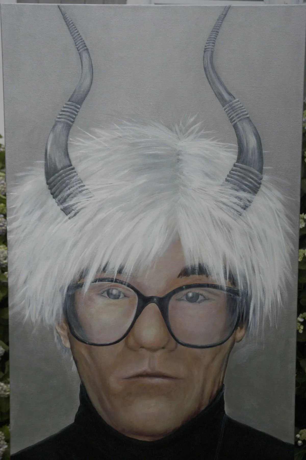 Warhol horny, artwork by Mario Bérubé