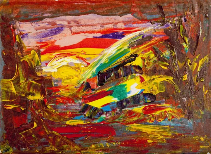 Valley, artwork by Akpan Usoroh