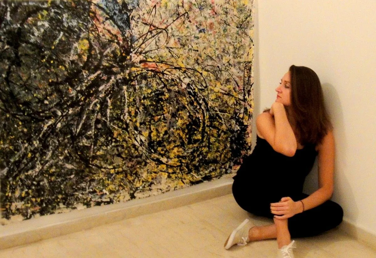 butterfly self portrait, œuvre de Aphrodite Kyriazi