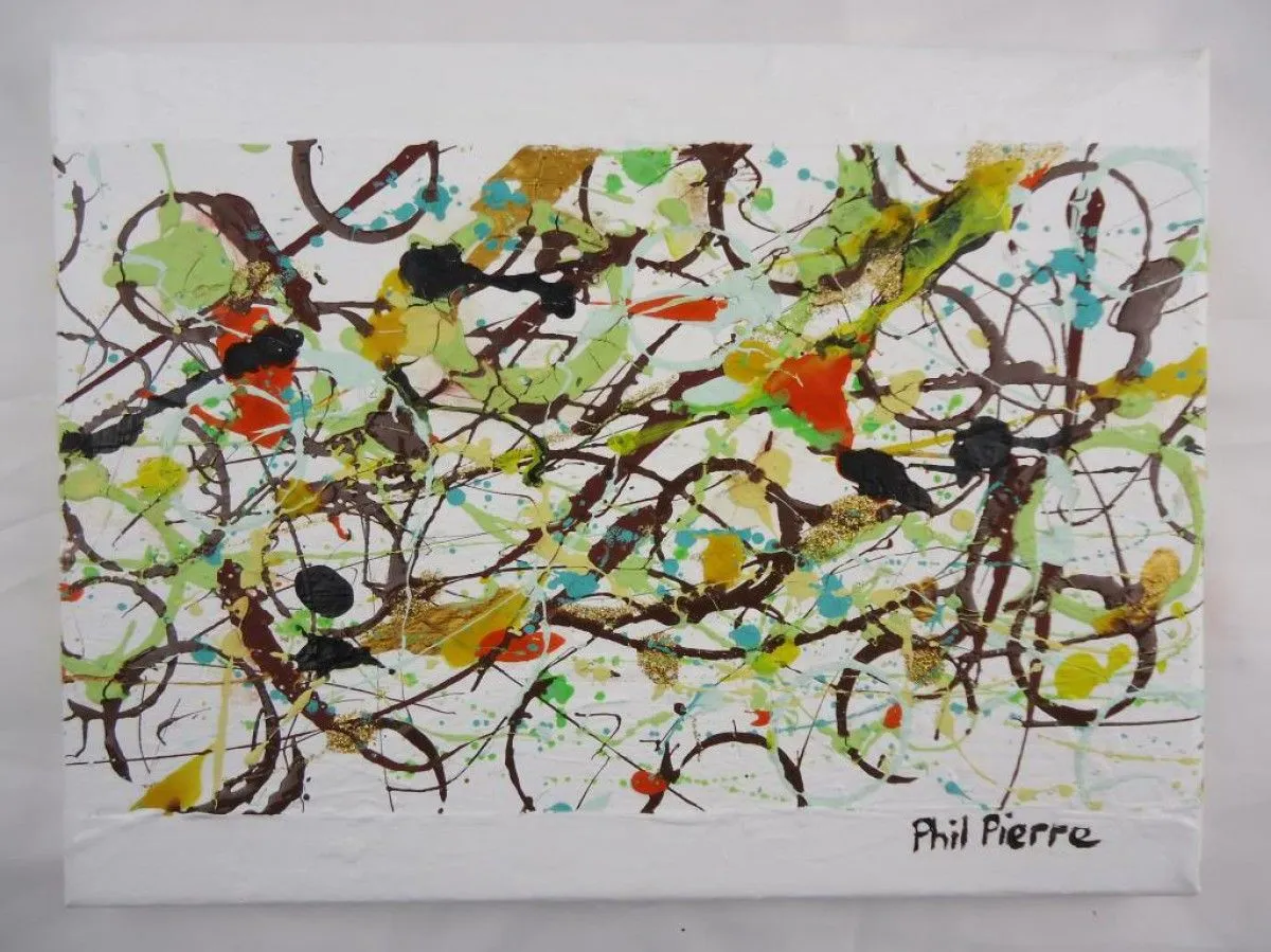 CHOCOLATE BUBBLES 001, œuvre de Phil Pierre