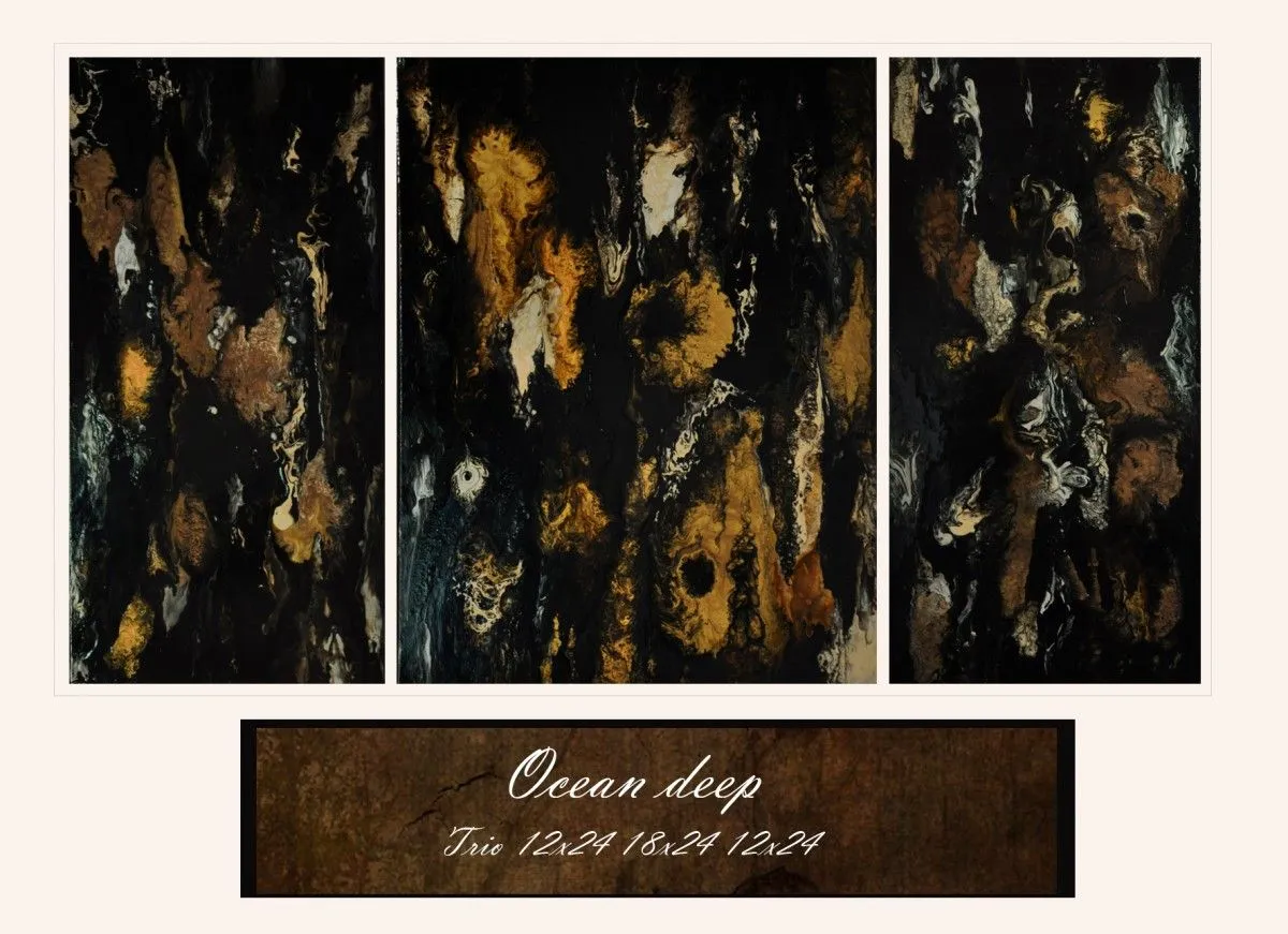 Ocean deep, œuvre de Nathalie Dupuis
