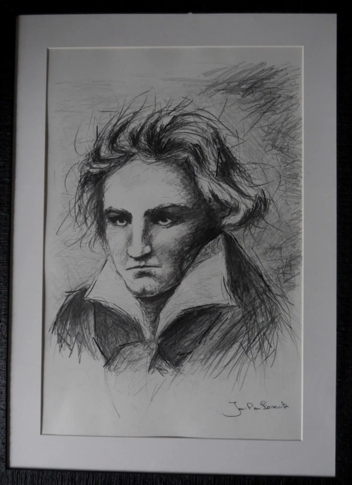 Expressive Beethoven, artwork by Jan-Philipp von Bassewitz