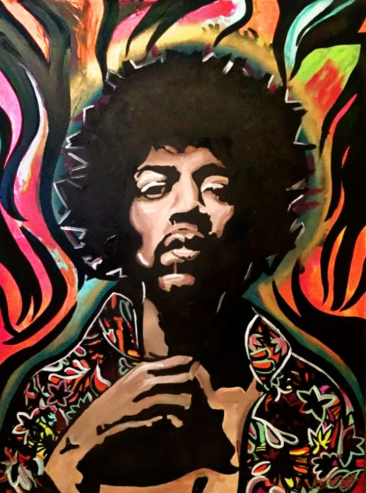 Jimi, œuvre de Stéfanie Kearns