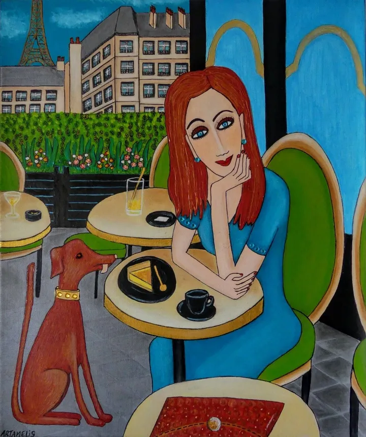 LUTECE & SA MAITRESSE, œuvre de Sandrine Mélisse