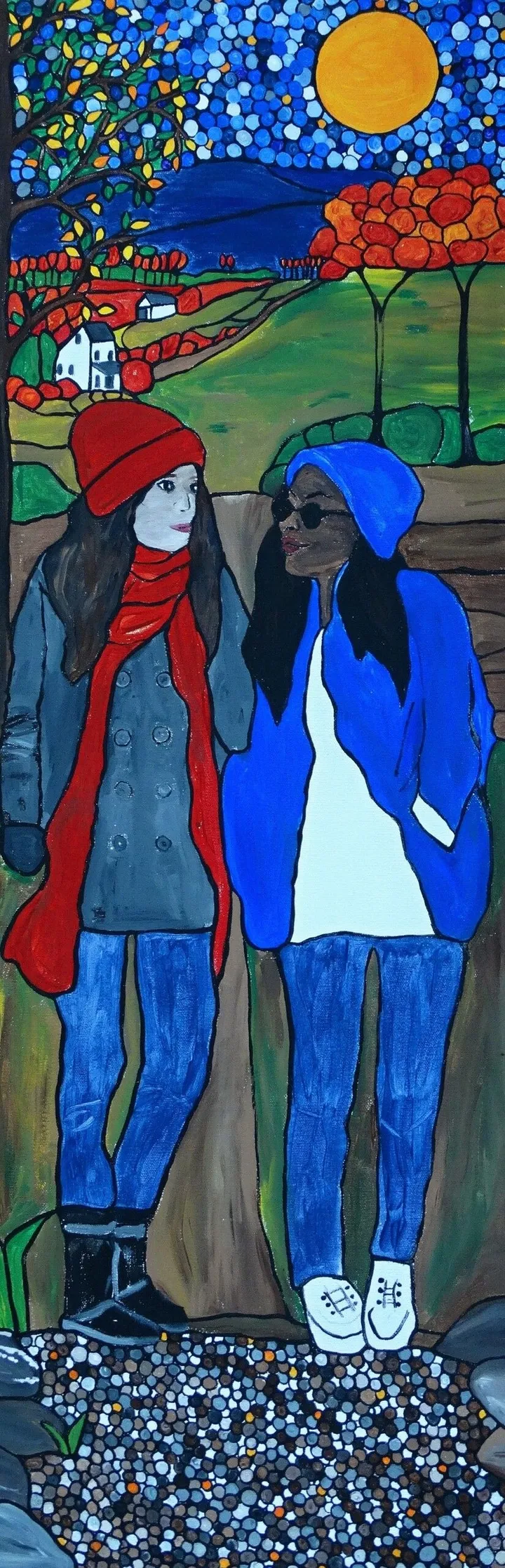 Charlotte and Claudia, œuvre de Rachel Olynuk