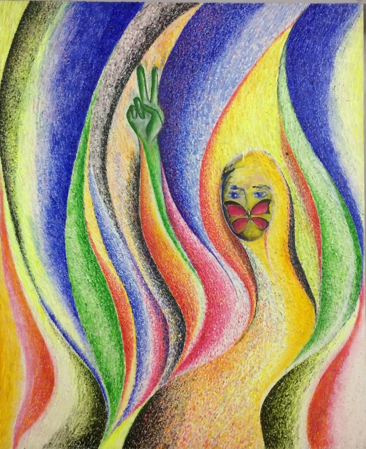 A SIILENT FREEDOM, artwork by Marlin Lopez