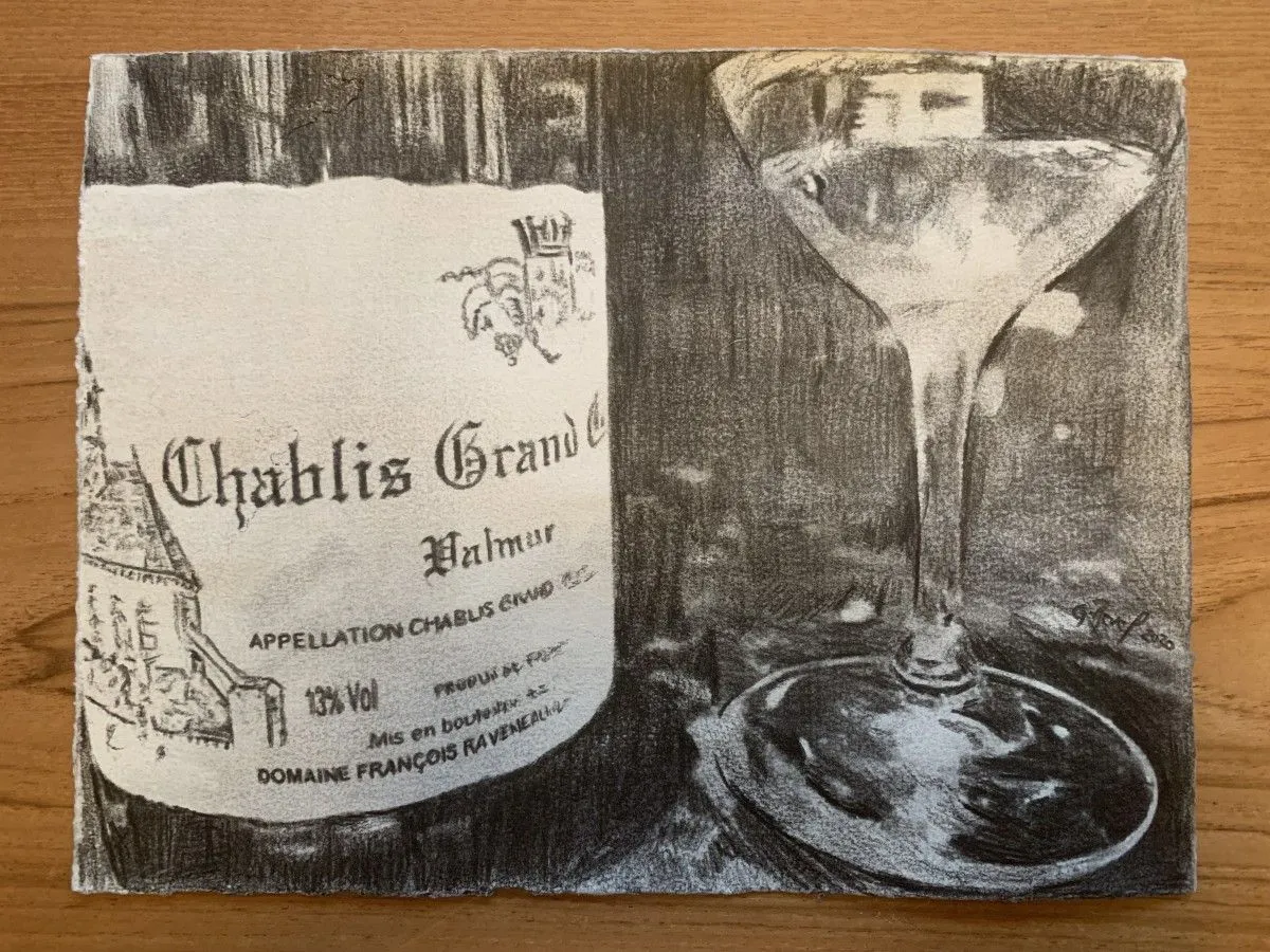 L'incontournable chablis, artwork by guenael revel