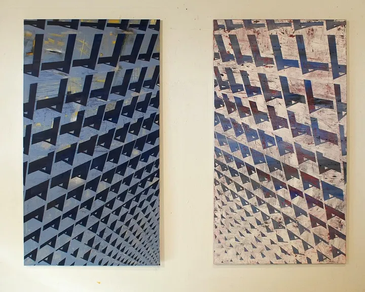“Urban Glitches- Views 01 & 02”, œuvre de Vladimir Hristov