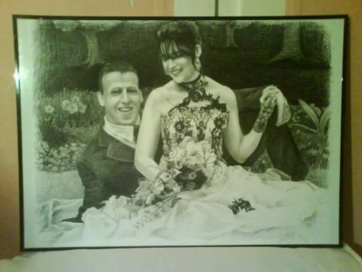 Mariage, œuvre de iksté art'