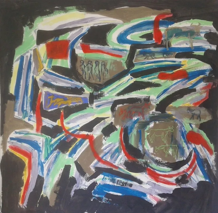 Solar  flare, œuvre de kahryn retief