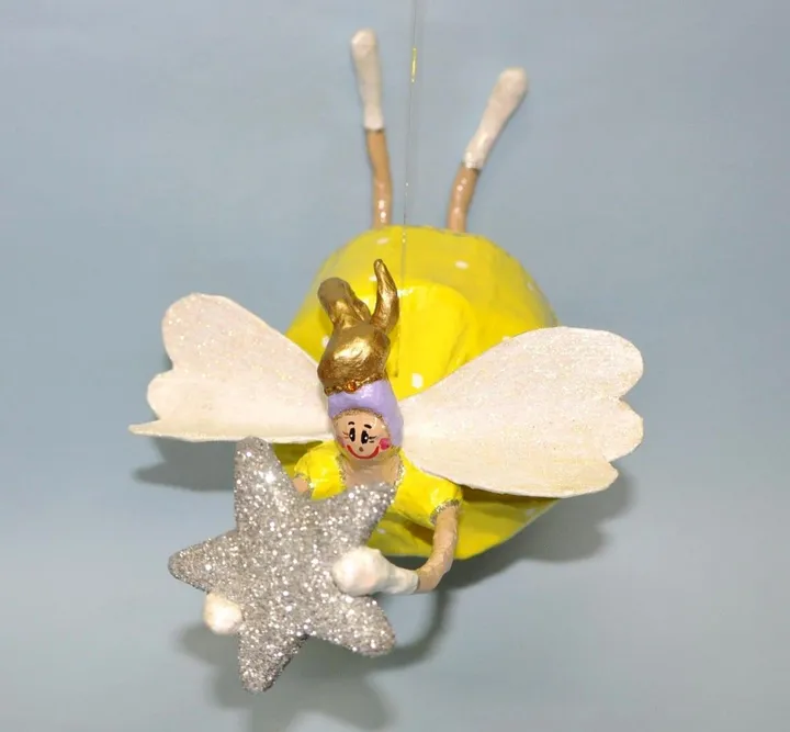 The fairy with the lucky star, artwork by Sueli Finoto