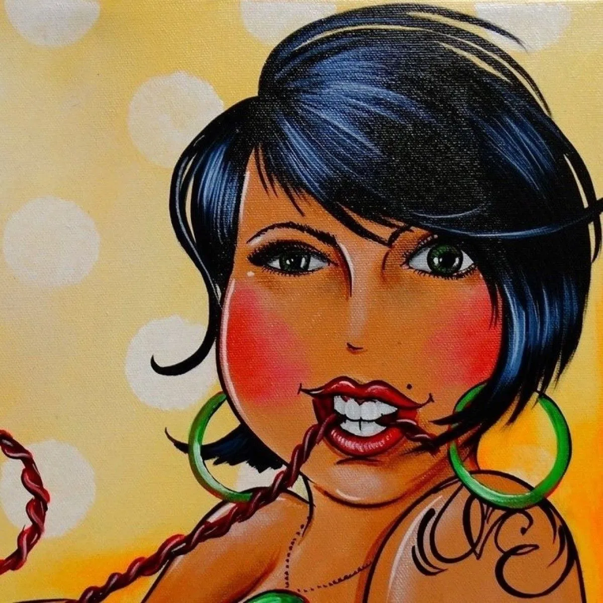 Rage de sucre, artwork by Isabelle Desrochers
