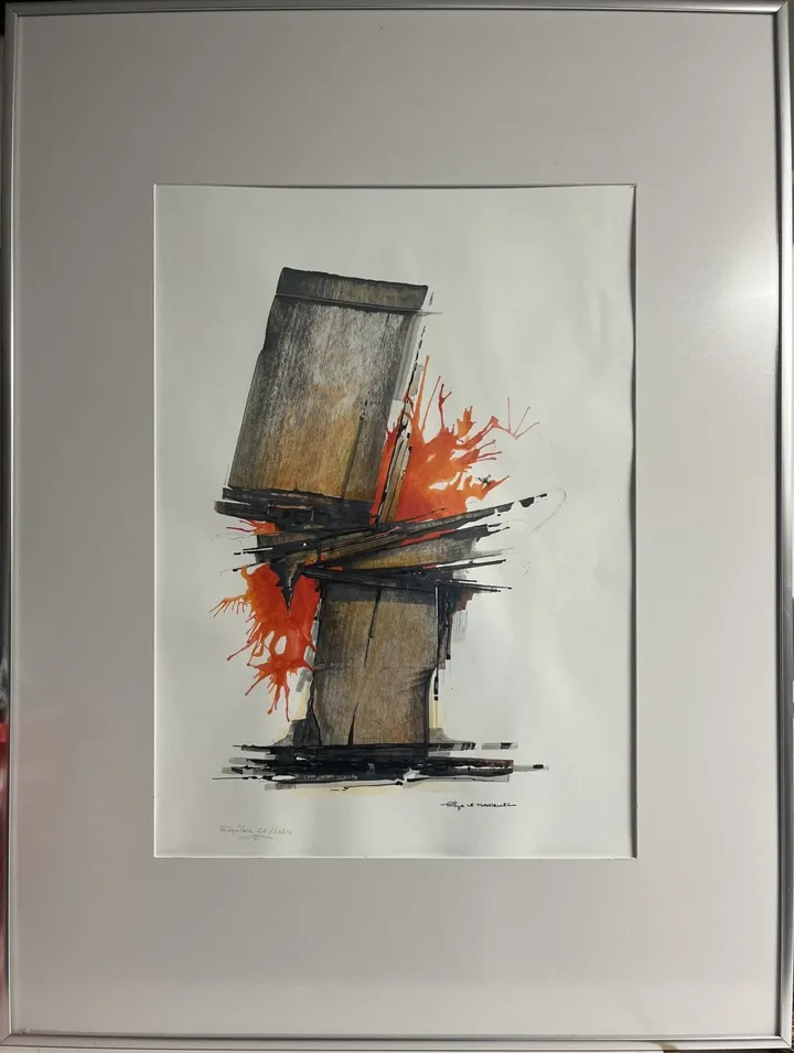 Équilibre 212/2024, œuvre de Philippe LE TORRIELLEC