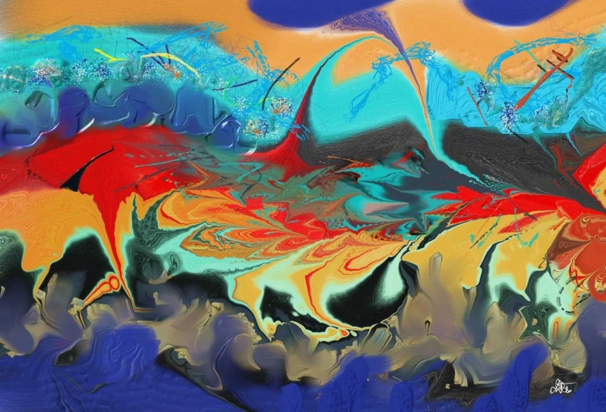 Ocean Tomography - Limited Edition of 1, œuvre de Diana Coatu