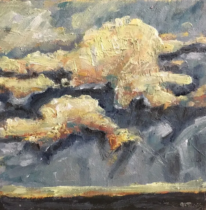 Hopeful Gathering/sold, œuvre de Rebecca Manns