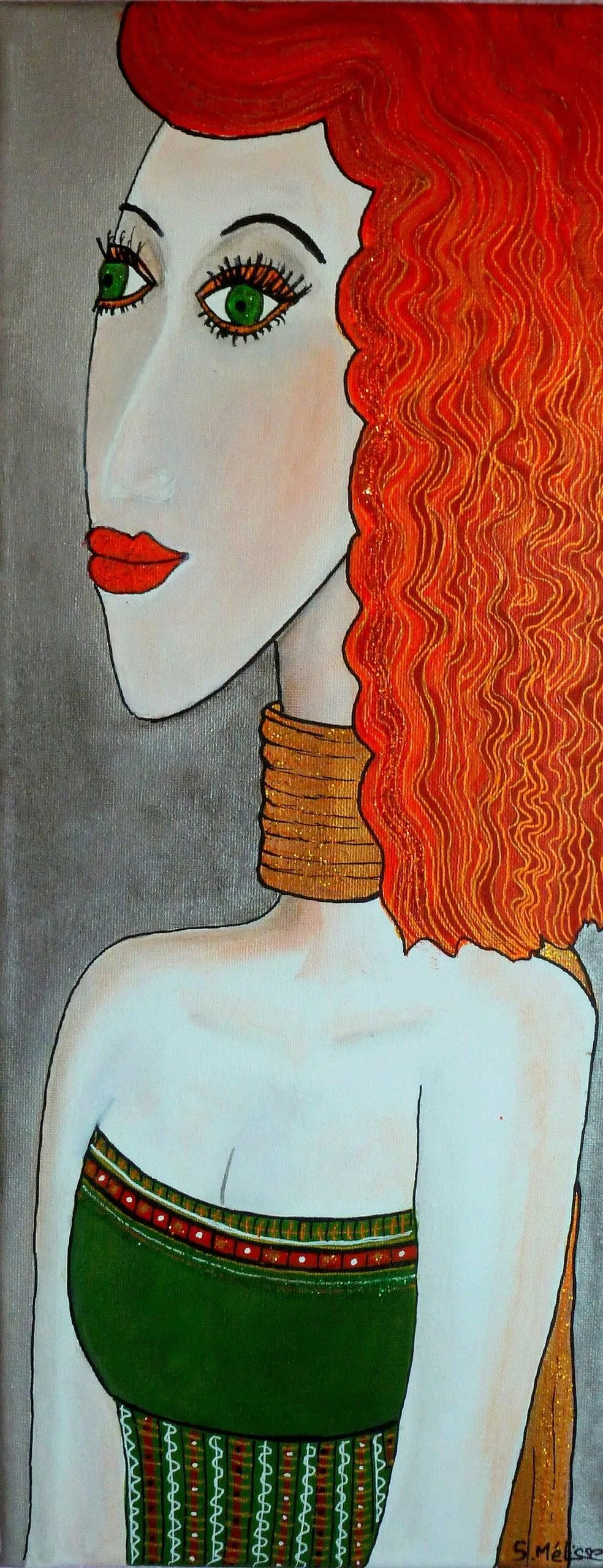 AMBRE, artwork by Sandrine Mélisse