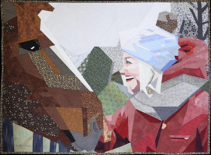 La rencontre, artwork by Christine Grenier