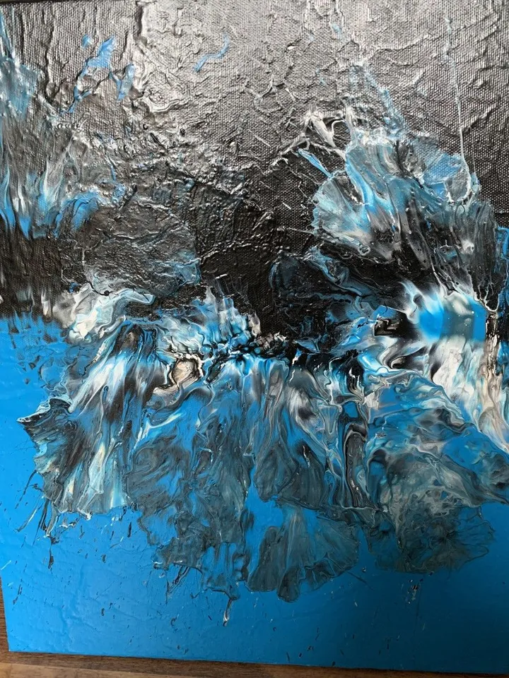 Ciel et mer, artwork by Anne Cellier