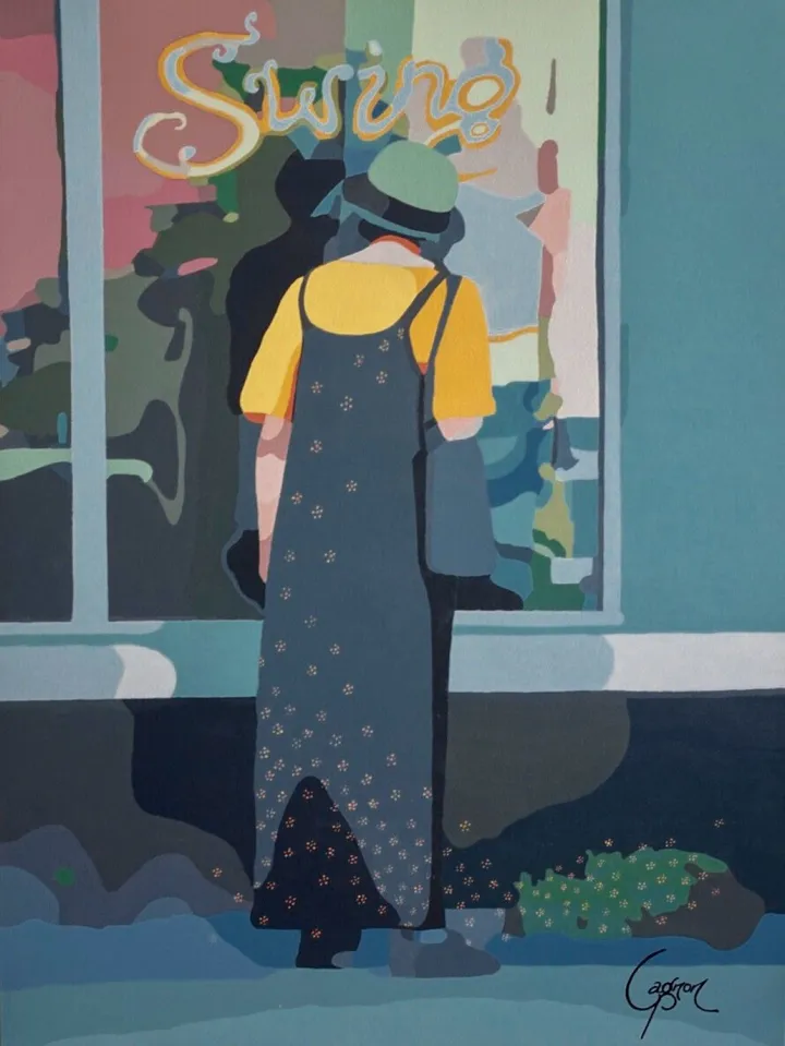 Swing, artwork by Lynda Gagnon