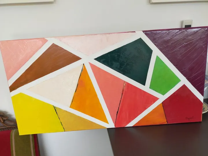Arc en ciel, artwork by annick Ayoul