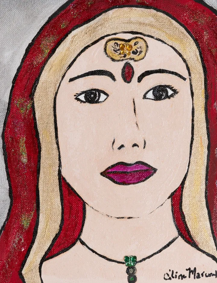 Maria, artwork by Céline Marcoux