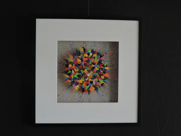 Magie colorée 3, artwork by Rita Vandenherrewegen