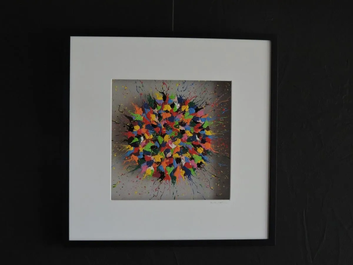 Magie colorée 3, artwork by Rita Vandenherrewegen