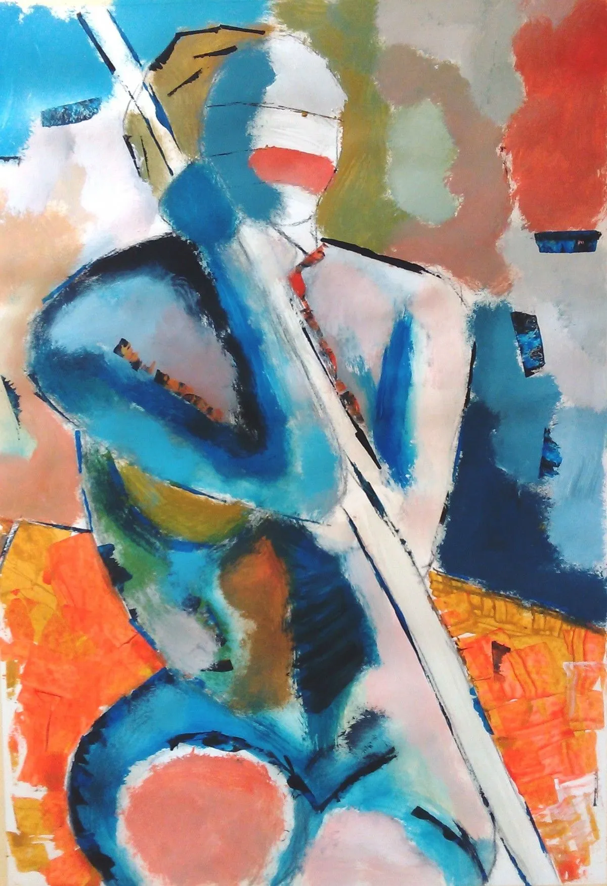 Europa Considers, artwork by Kenneth Friend