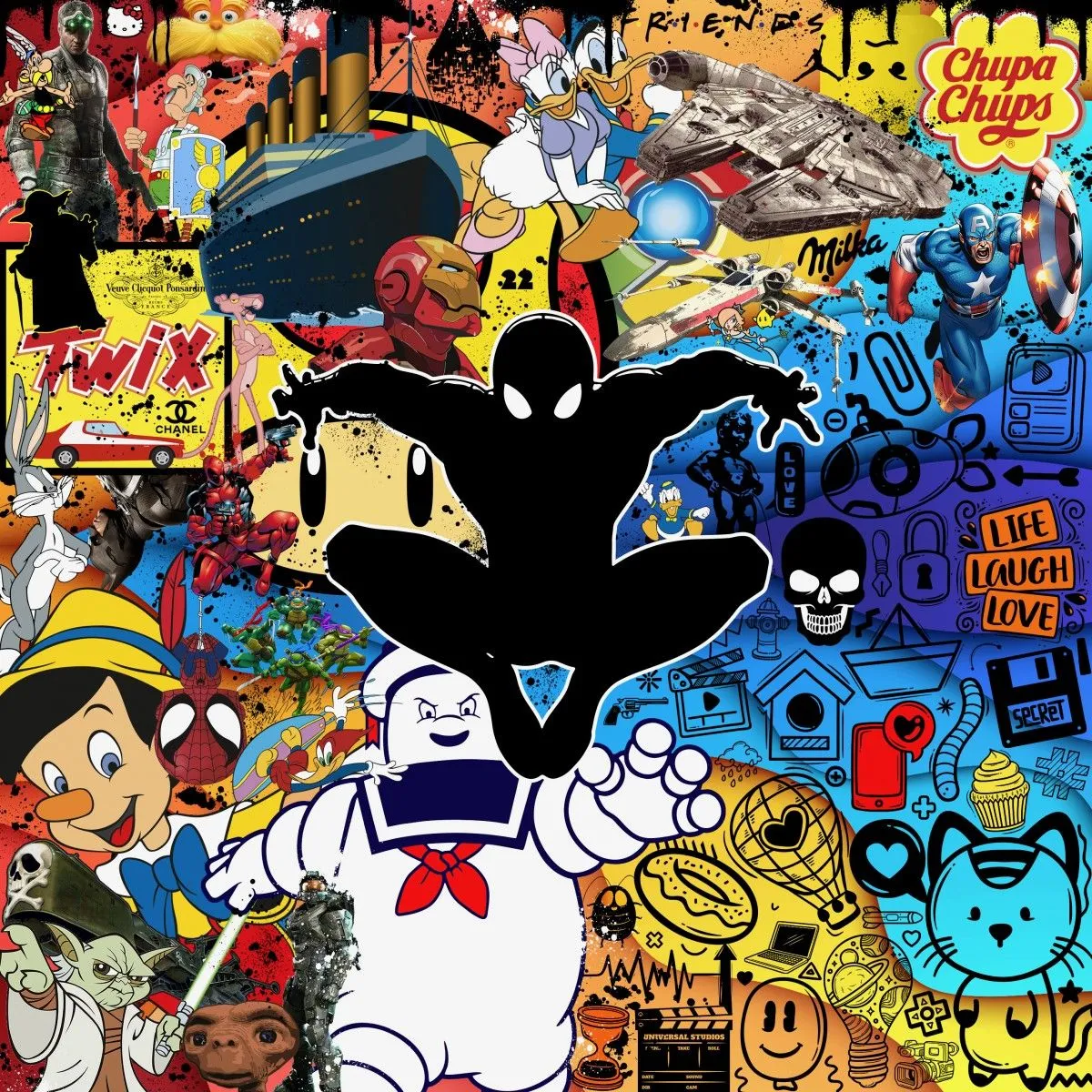 + Tableau 22 +, artwork by l.e.y.o.y