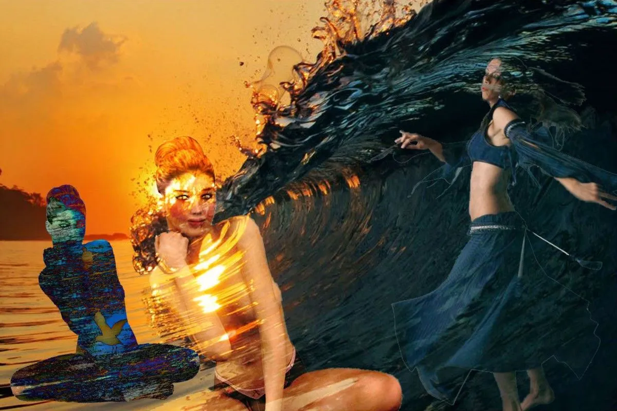 Ocean-dance, œuvre de Agnes Fodor