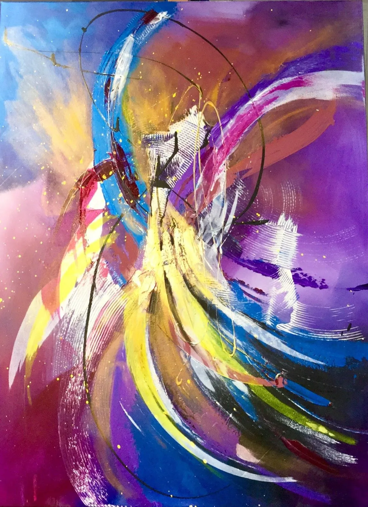 Feux follets, artwork by Madeleine Larouche
