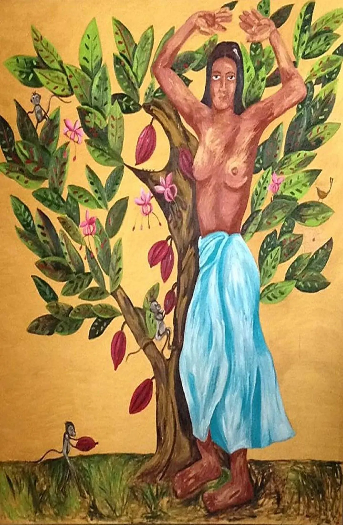 Mujer Cacao, œuvre de Teresa Loret de Mola
