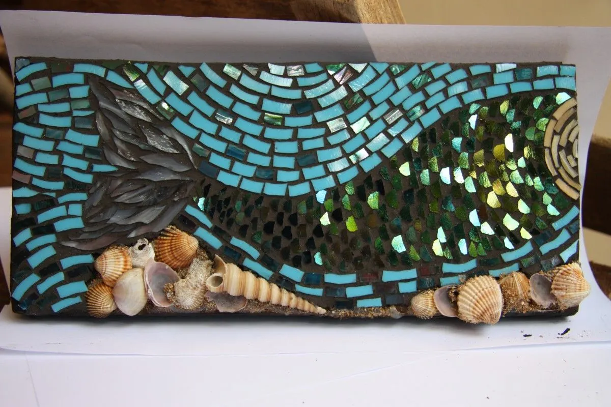 Mermaid tail, œuvre de Dimitra Colomvakou
